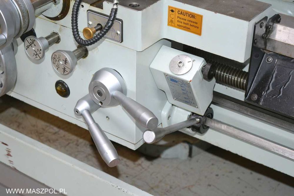 Tokarka LZ - 23-15 x 1500 - BICKENBACH - IDEALNA - ODCZYTY - FILM