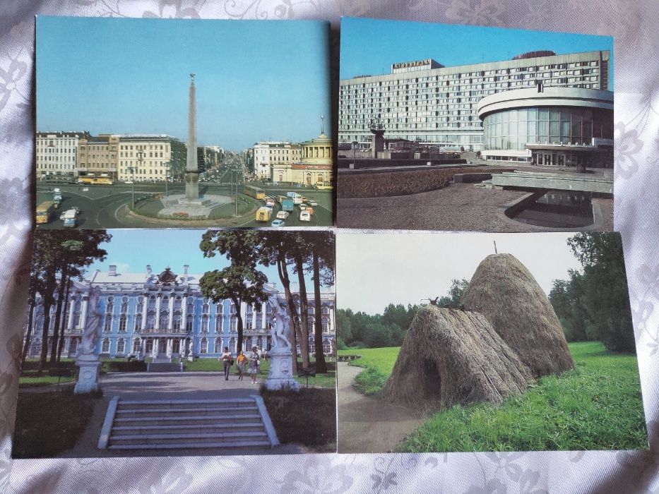 Подарочный набор открыток ссср Ленинград Leningrad Аэрофлот