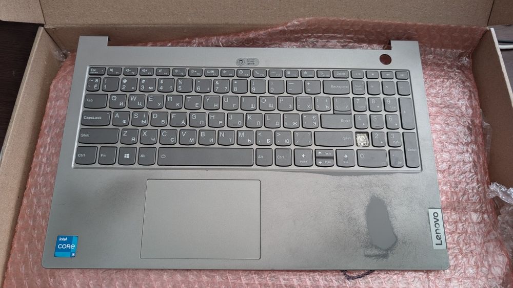 Топкейс клавіатура з корпусом і тачпадом до Lenovo ThinkBook 15 G2 ITL