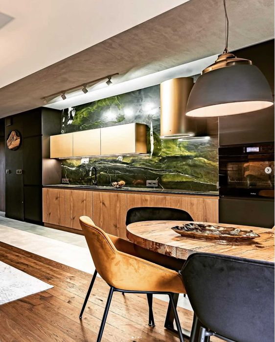 Stół do jadalni okrągły Wedano z dostawką | retrowood