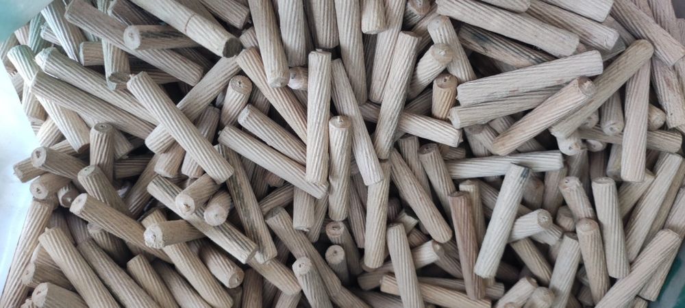 Drewniane kołki meblowe fi8 50mm. 90kg! Okazja!