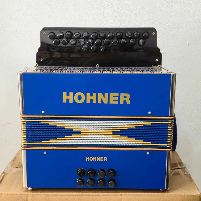 Concertina Hohner Azulão - 3ª Voz - Lá#