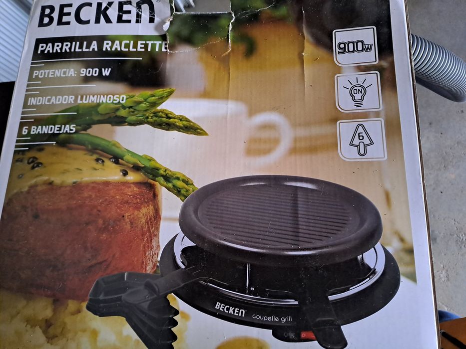Grelhador Raclette novo