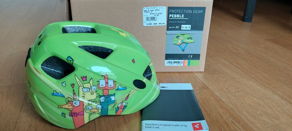 Kask rowerowy dziecięcy Cube XS 46-51cm