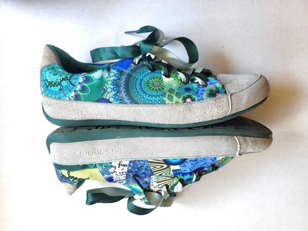 DESIGUAL buty sportowe śliczne tenisówki sneakersy rozmiar 36
