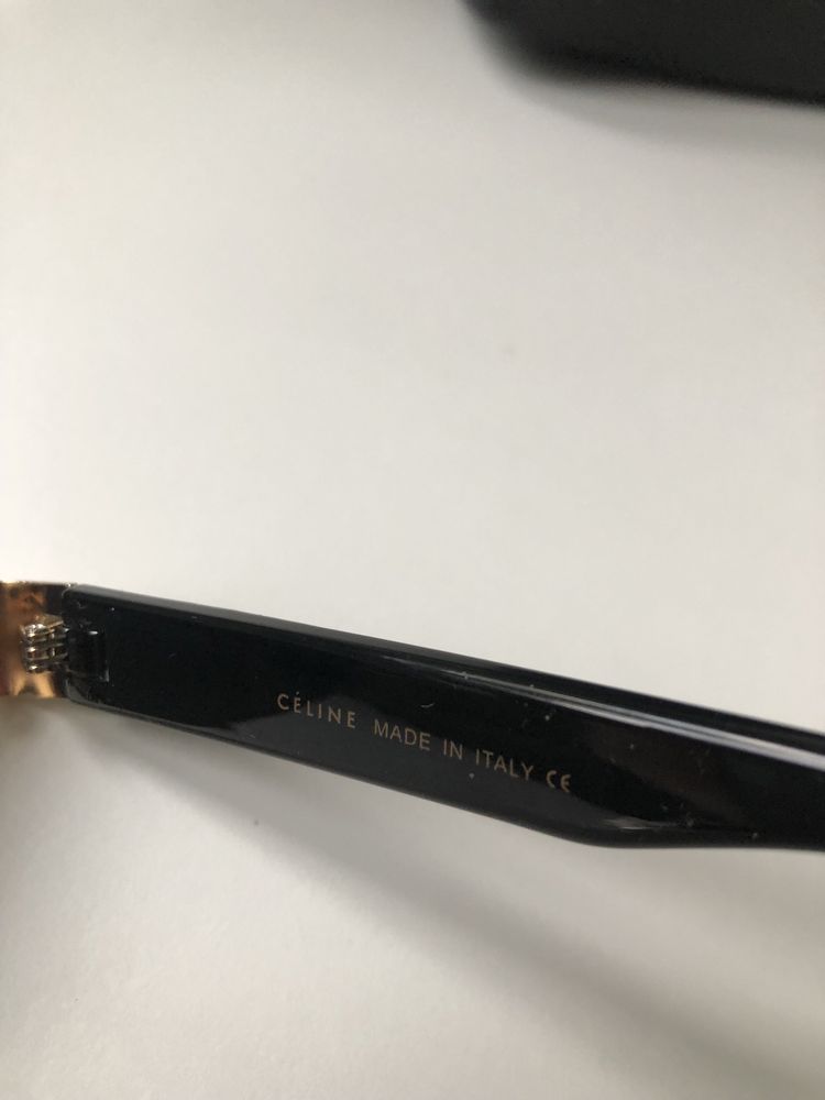 Okulary przeciwsolcowe w stylu Celine
