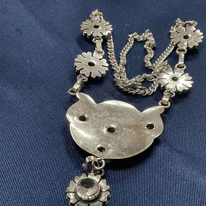 Colar prata 925 medida de 43 cm