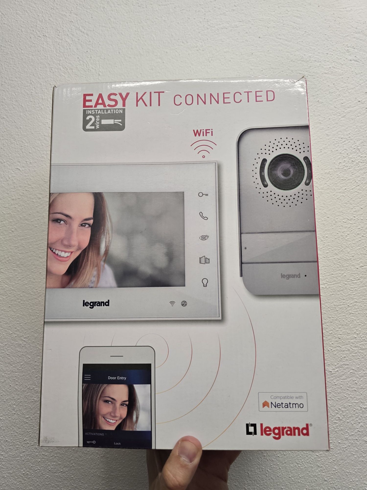 Legrand vídeo porteiro wifi SELADO NOVO