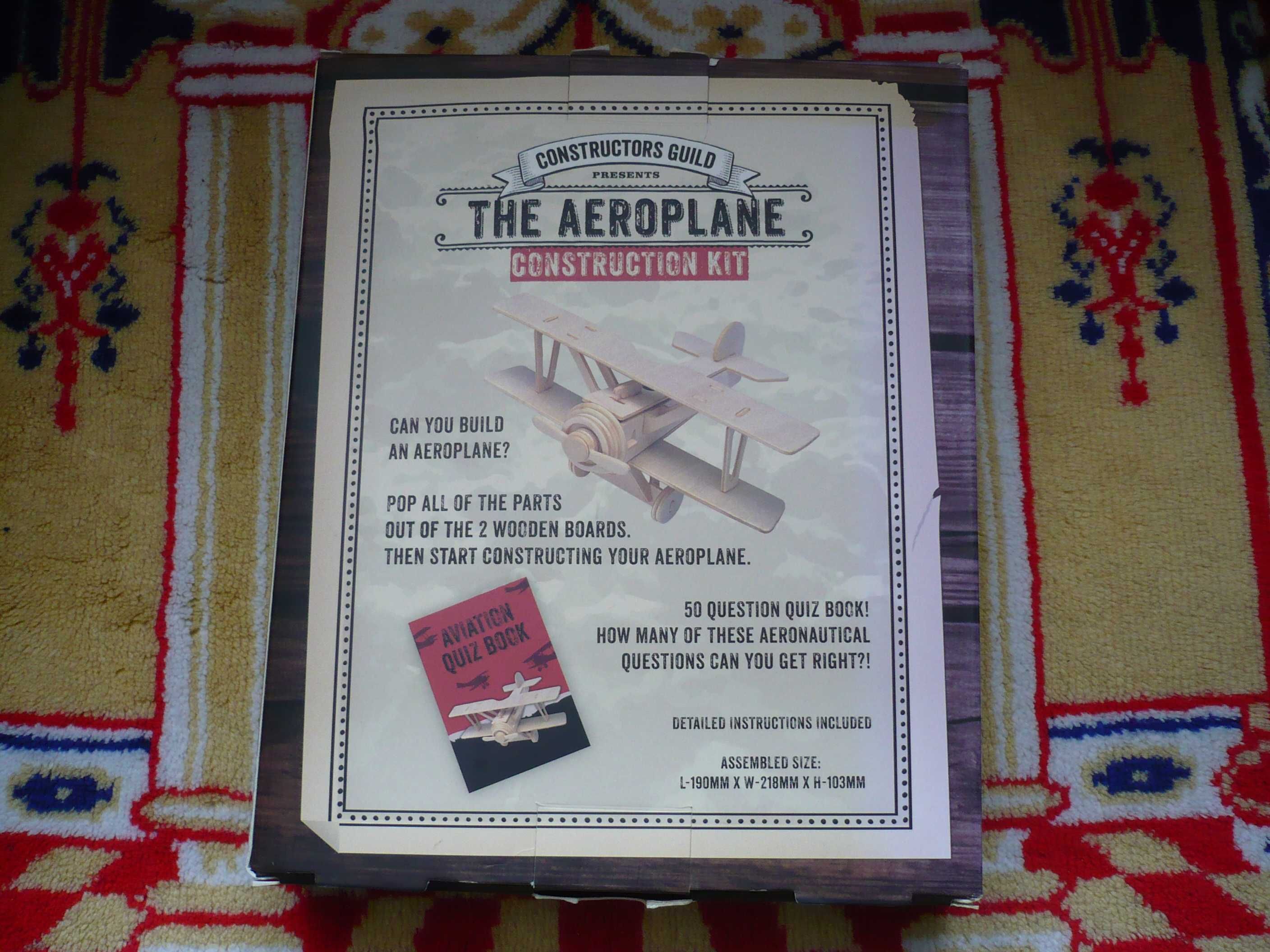 The Aeroplane Construction Kit - wersja angielska