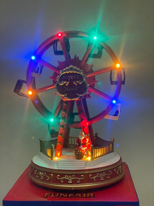 Roda de natal aldeia de natal