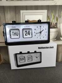 Годинник будильник настільний із перекидним календарем