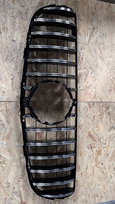 Решетка радиатора Mercedes GT Black Chrome C 205 X 166 GLC 253 GLE 292