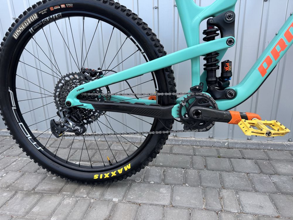 Карбоновий ендуро велосипед Propain Tyee 5 pro 10 2022 Л Fox 170mm