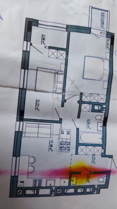 Продаж 2-кімнатної квартири в ЖК Family House, вул. П. Орлика