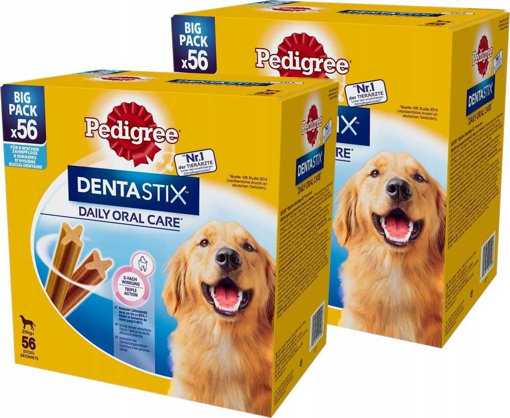 PEDIGREE Dentastix Large Duże Rasy 112-pack 16x270g