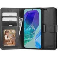 Etui Tech-Protect Wallet do Samsung Galaxy M55 5G, Czarny