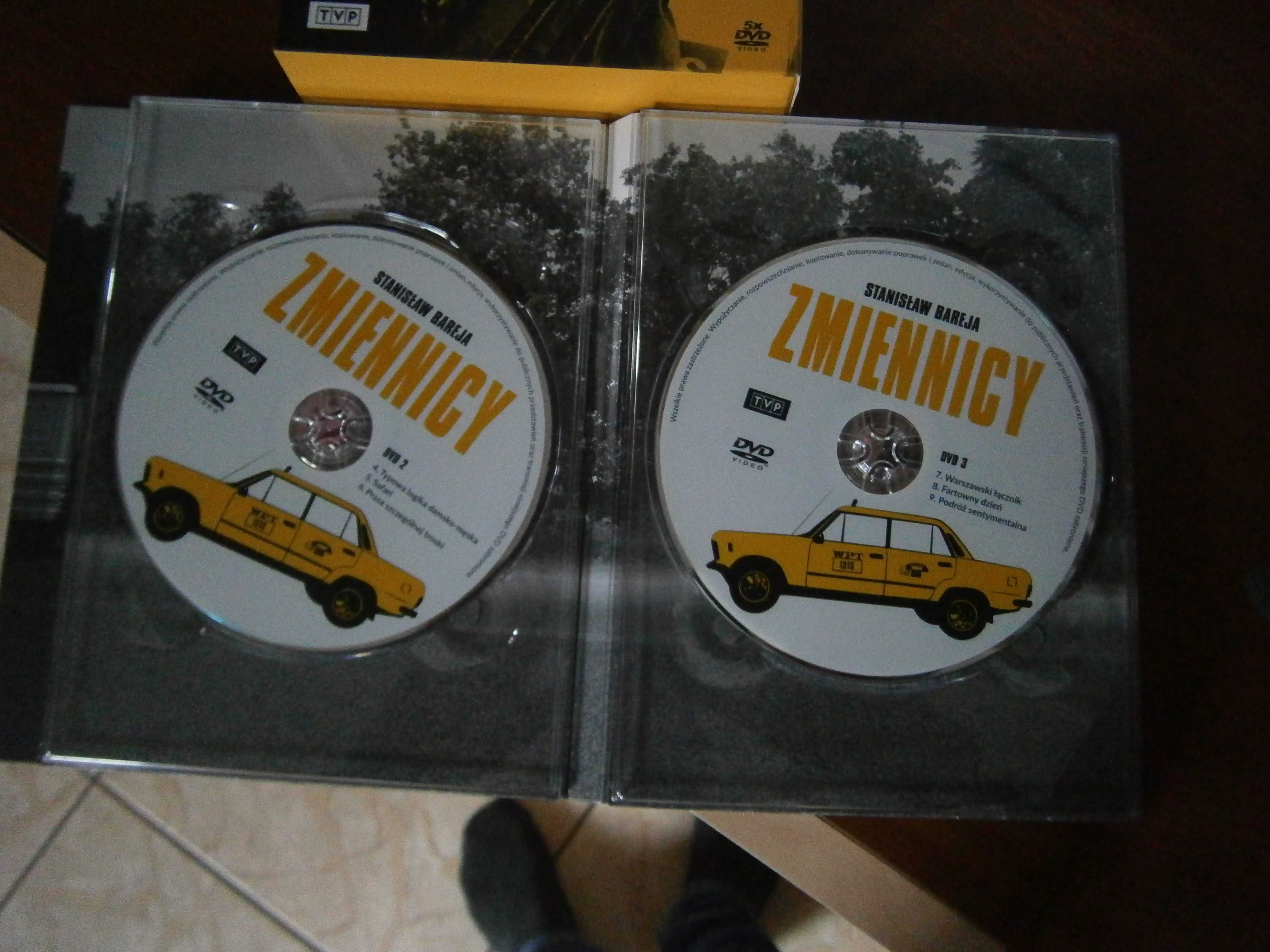 Film DVD Zmiennicy Stanisław Bareja - wszystkie części !