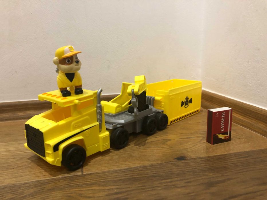 Psi Patrol Rubble piesek z autem