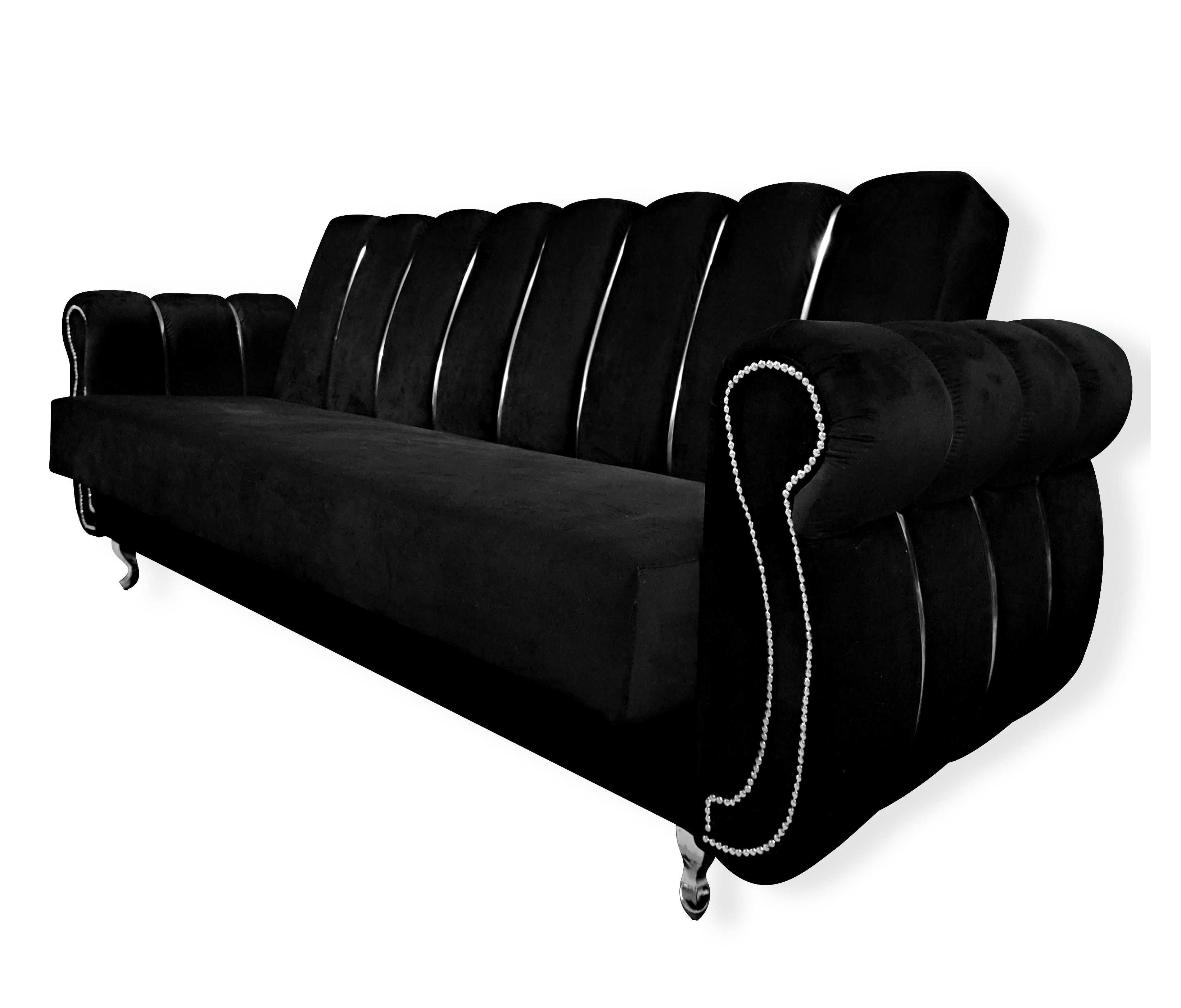 Sofa Chesterfield MONACO pojemnik funkcja spania Kanapa Wersalka