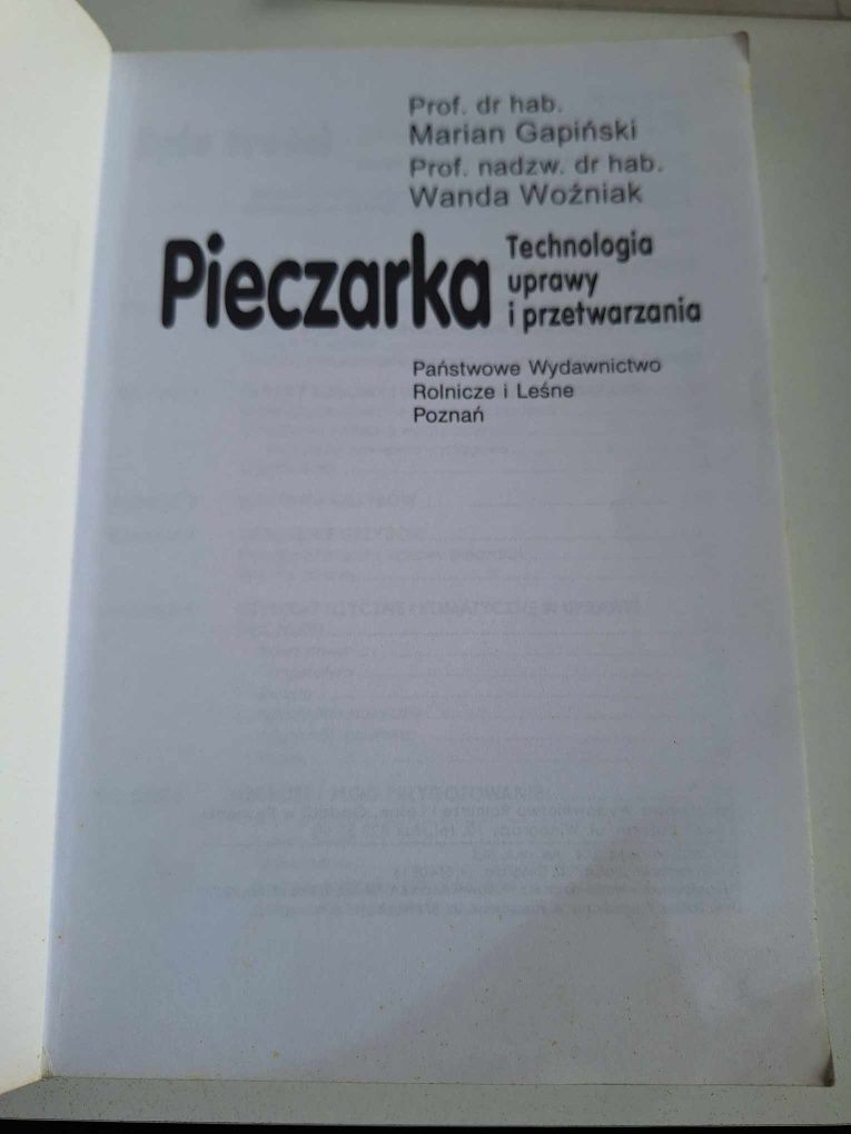 Uprawa pieczarki ksiażka