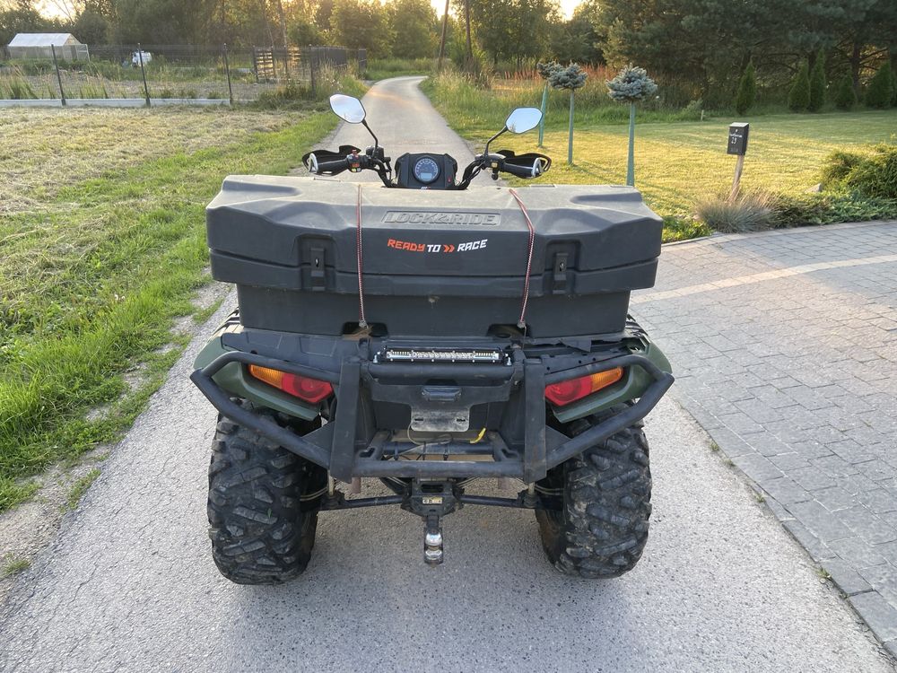 Polaris Sportsman 850 wspomaganie Full opcja kufer led grizzly can am