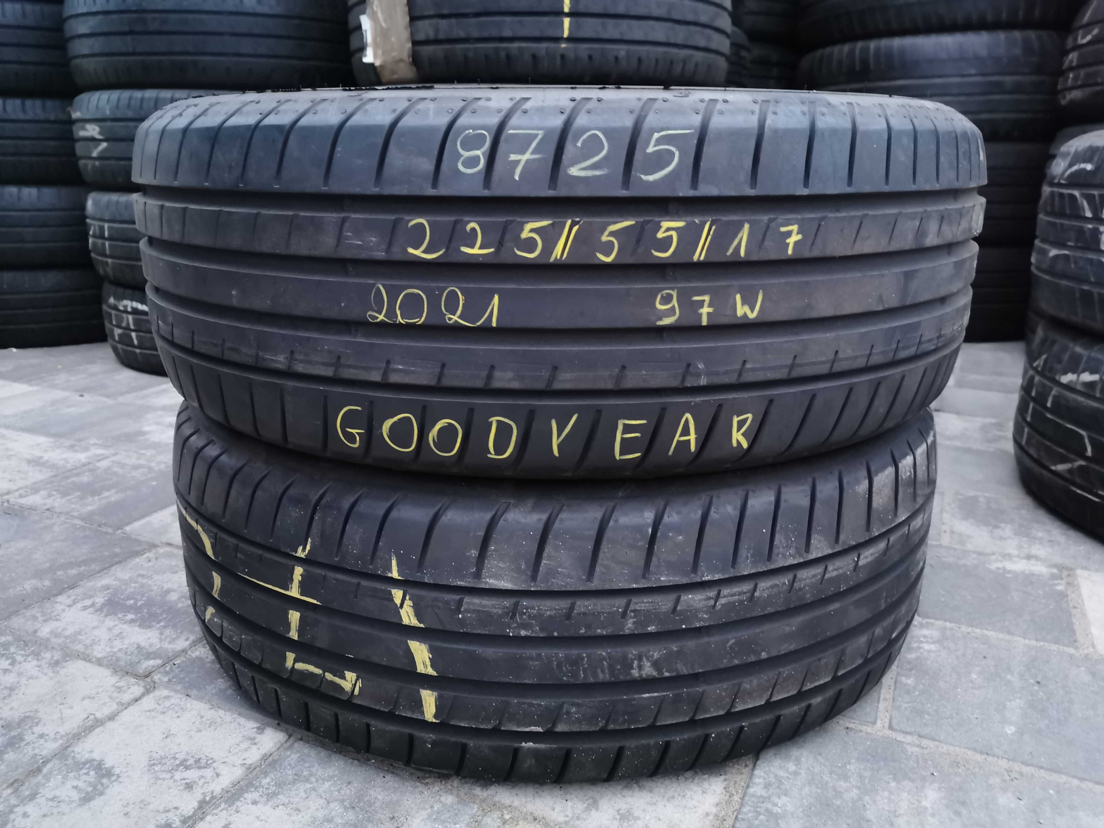 Goodyear Eagle F1 Asymmetric 3 225/55r17 97W 2021r 6mm N8725