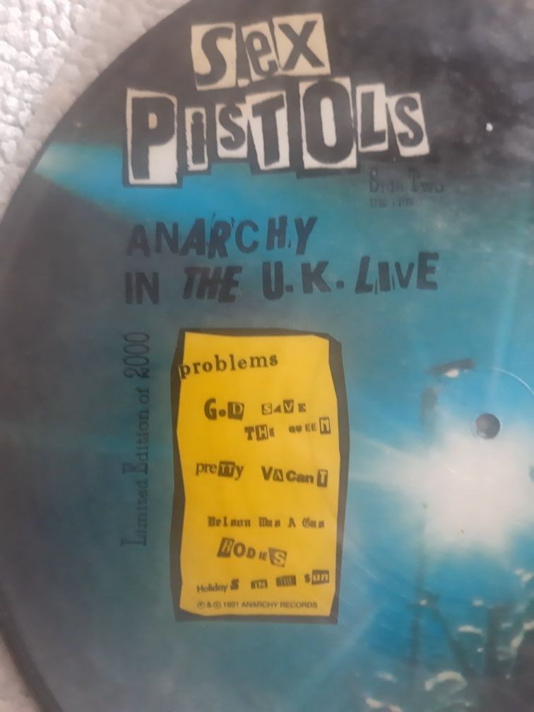 PictureDisc Sex Pistols edição limitada