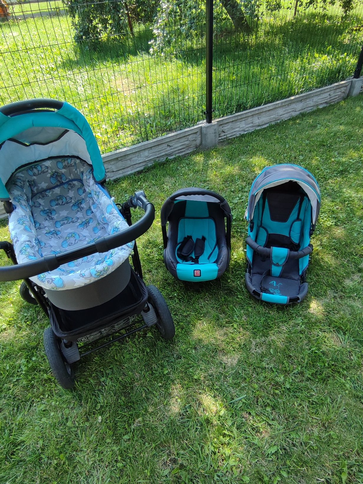 Wózek 3 w 1 plus
