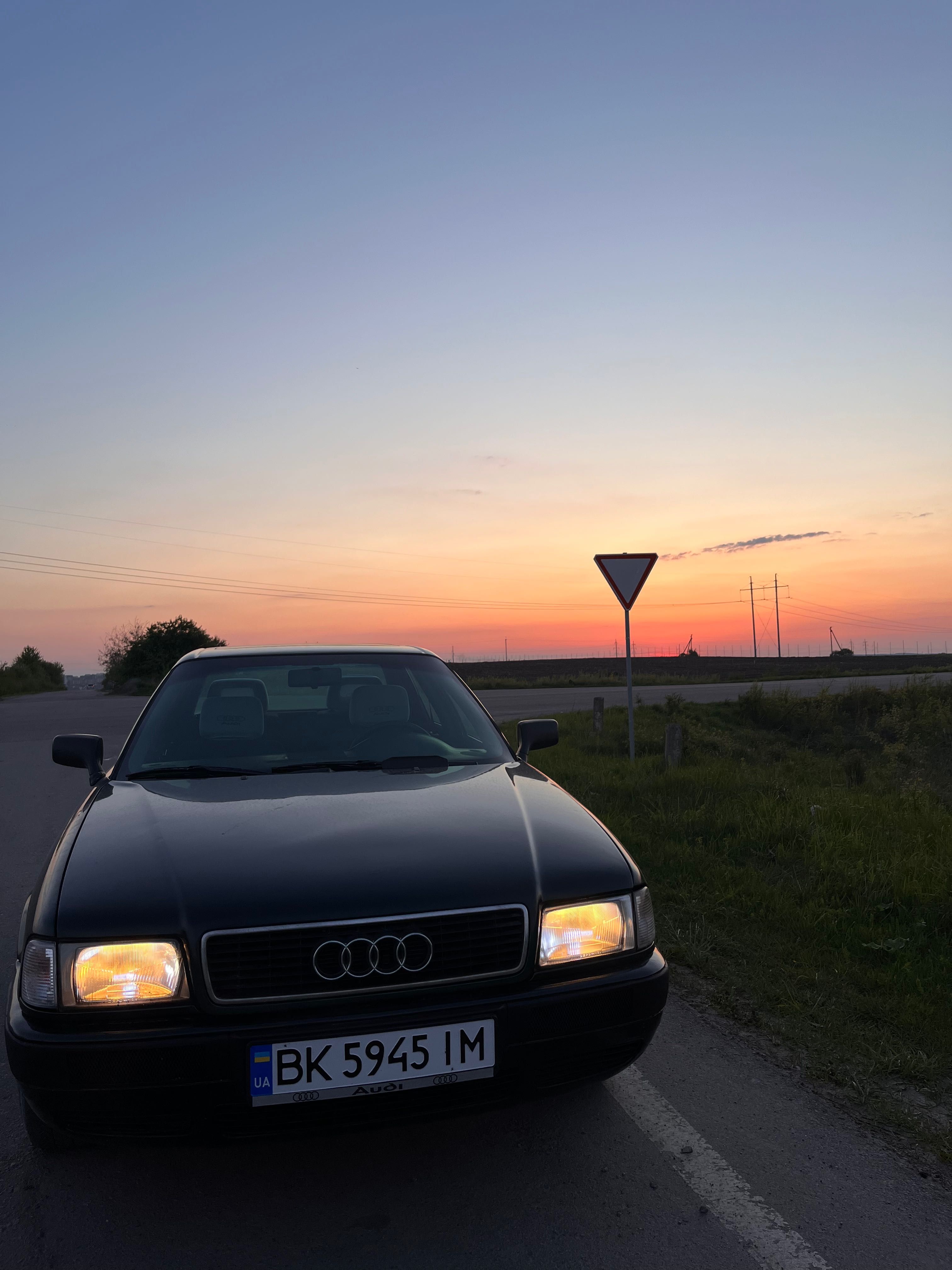 Audi 80 b4 2.0 газ бензин