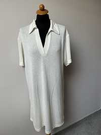 Sukienka Biała H&M rozm L