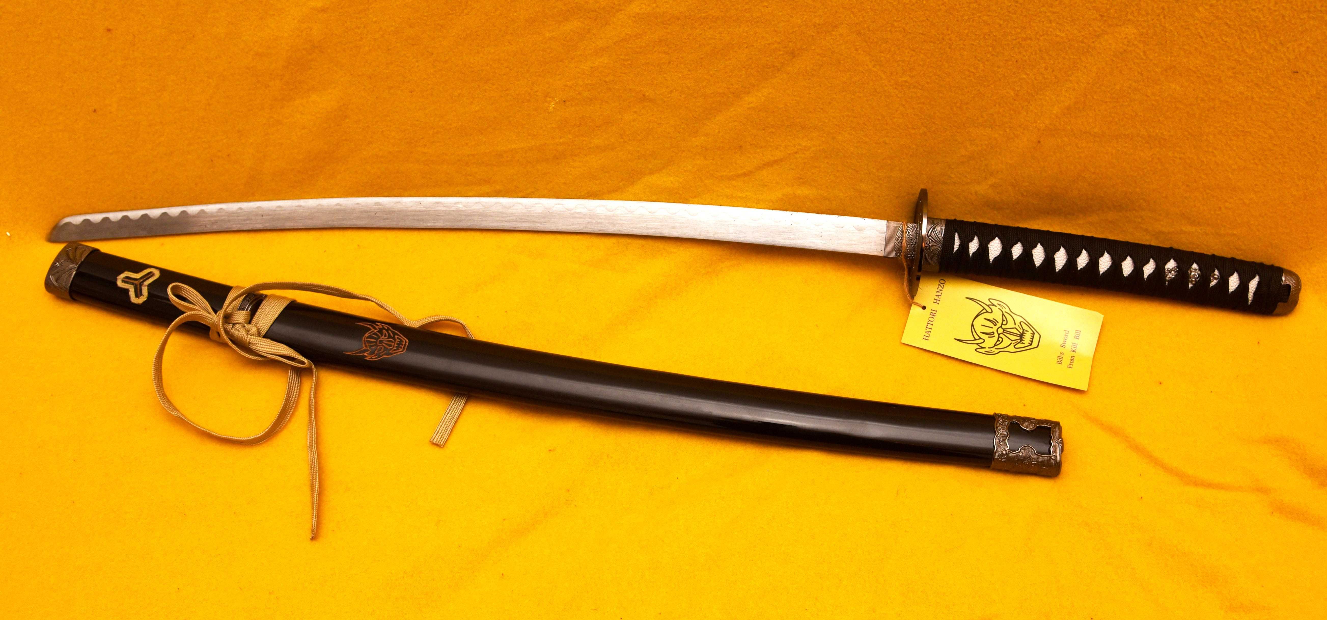 Katana Samurai Hattori Hanzō Réplica Oficial
