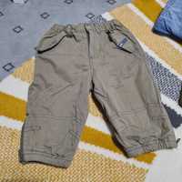 Spodnie chłopięce - bojówki 74 cm