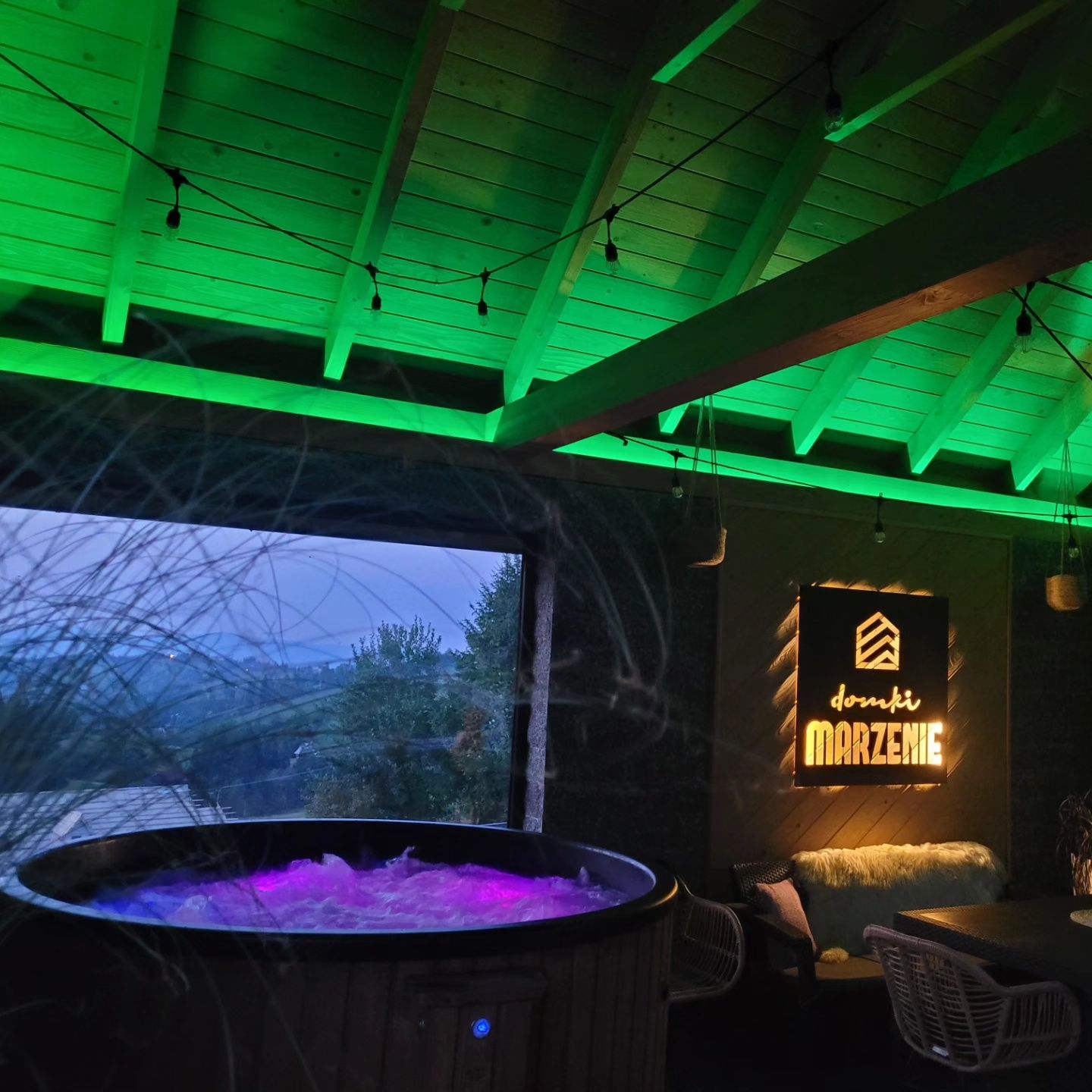 Domki do wynajęcia,jacuzzi,sauna,sala zabaw,widoki k/Zakopane