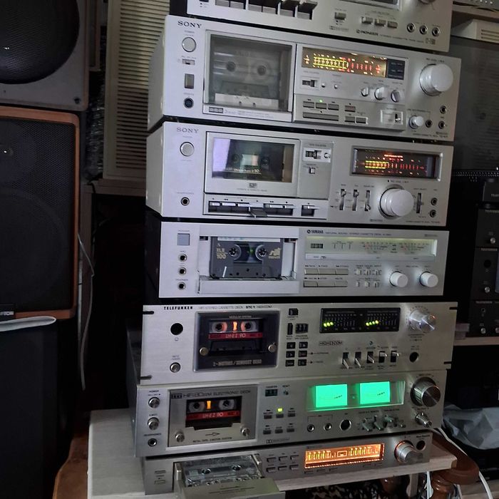 касетні декі Dual Grundig Telefunken Wega ITT Yamaha Sony Pioneer