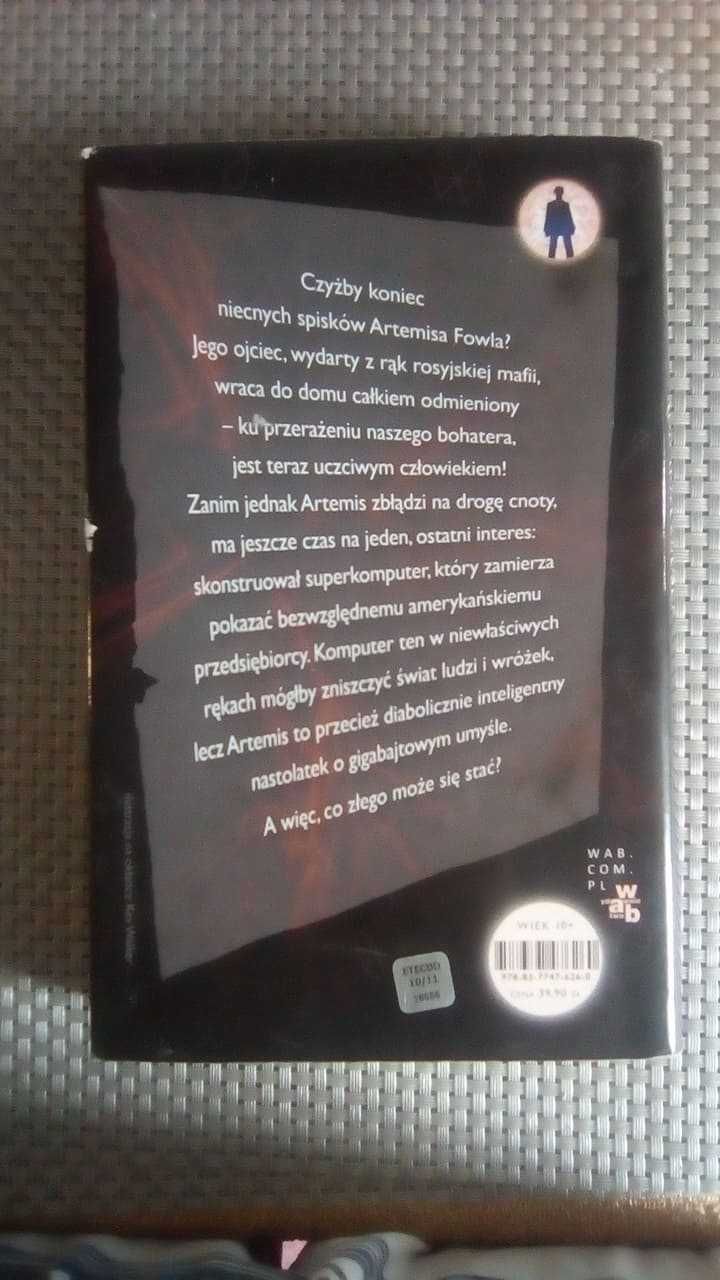 Artemis Fowl Kod wieczności Eoin Colfer
