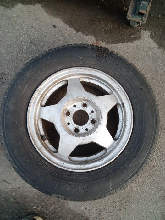 Диск б/у: литой R13 J.5.5(PCD 4x98)  ВАЗ запаска