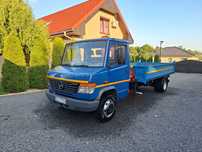 Mercedes vario 814D wywrotka Hds kiper dźwig