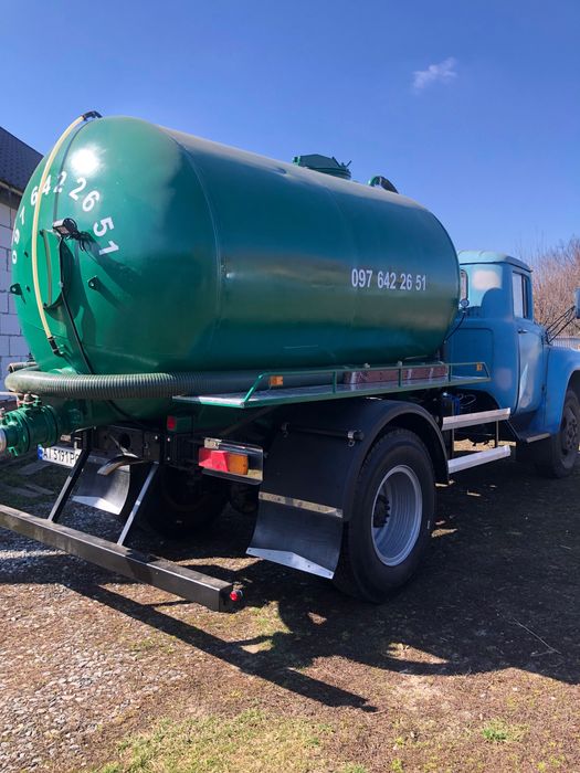 Викачка вигрібних ям, каналізацій. Послуги асенізатора.
