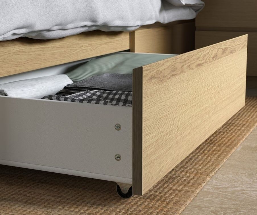 Cama de Casal mod Malm Ikea