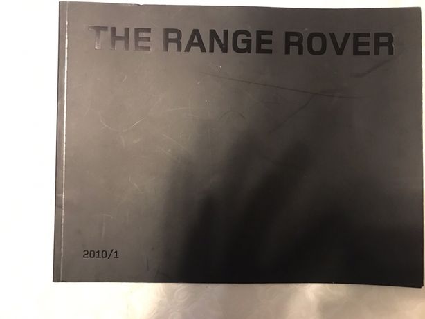 Manual catálogo livro range rover vogue 2010 original