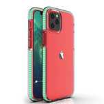 Spring Case pokrowiec żelowe etui z kolorową ramką do iPhone 12 mini m