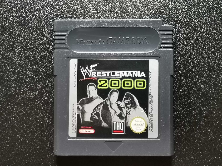 Nintendo Game Boy Color WWF WrestleMania 2000