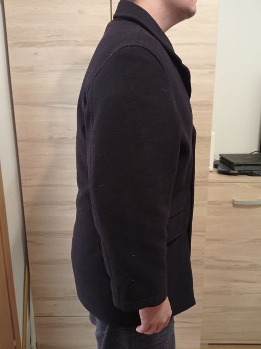 Płaszcz męski jesień/zima, Włoski, rozm XL/XXL