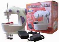 Швейная машинка портативная Mini Sewing Machine FHSM 201 с адаптером