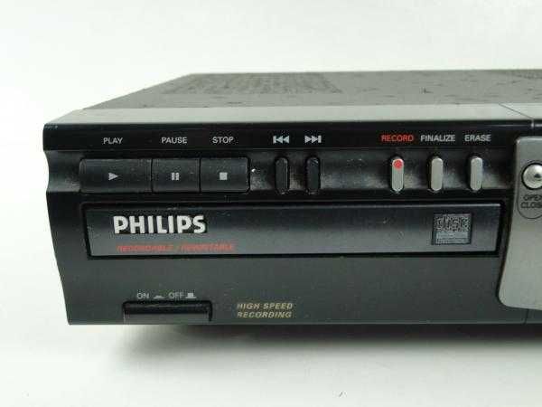 PHILIPS CDR Recorder 765 - Rarity ! Checked and clean ! Top !