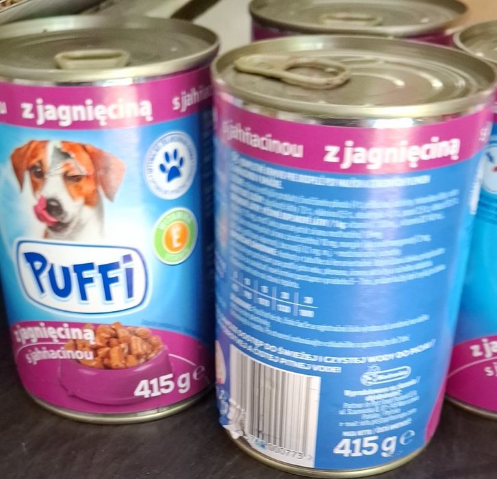 50szt×400gram.Puszka dla psa .