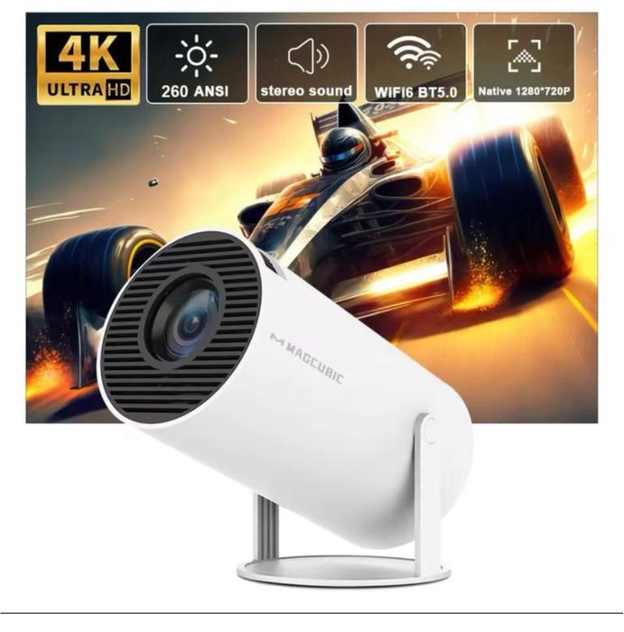 Смарт Проектор FULL HD 100” з WIFI та Bluetooth 2500 люмен