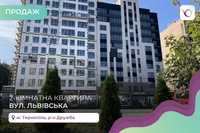 2-к. квартира-сирець, 71 м.кв, цегляний будинок за вул. Львівська