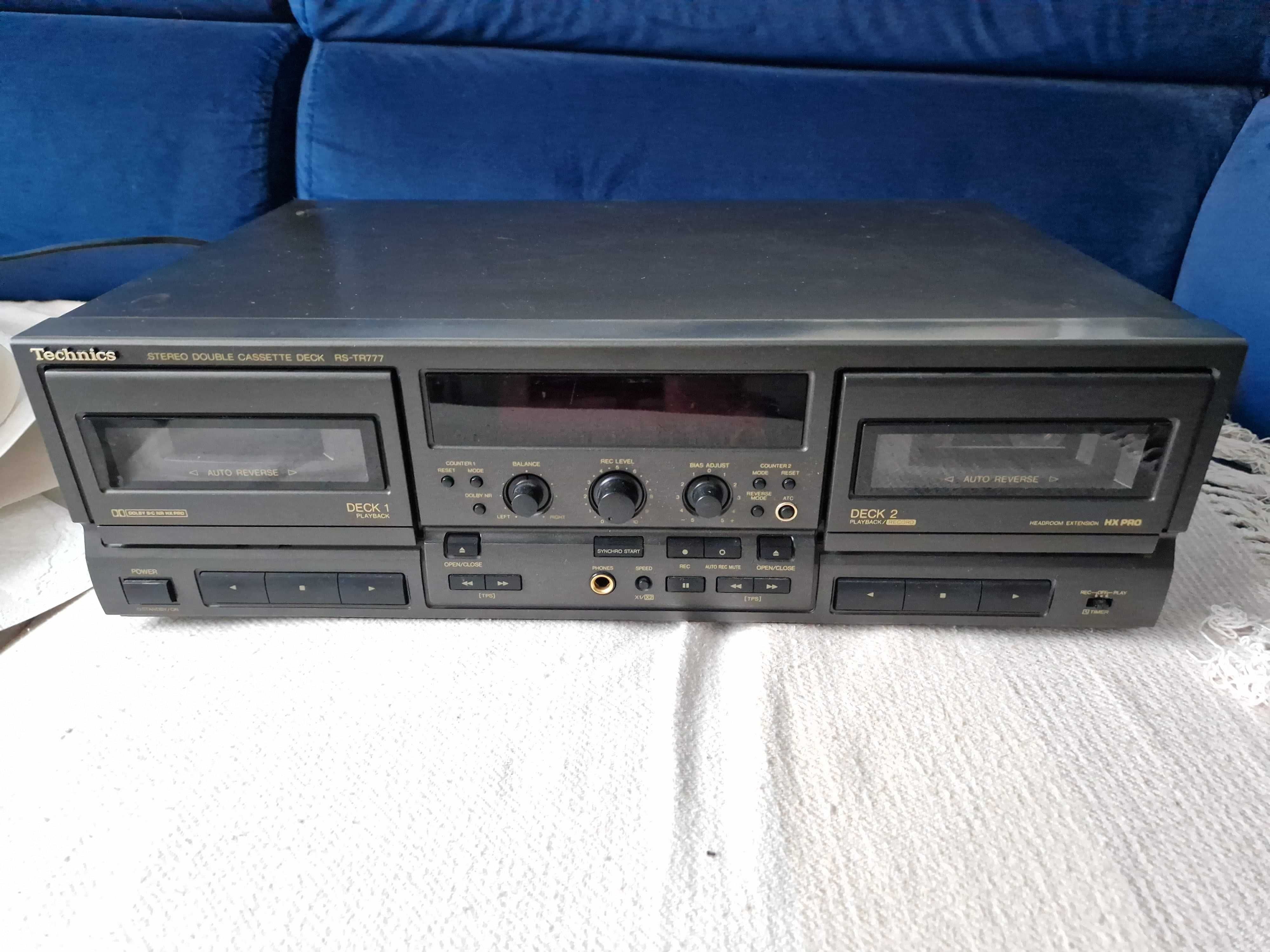 Technics RS-TR777 magnetofon kaseciak