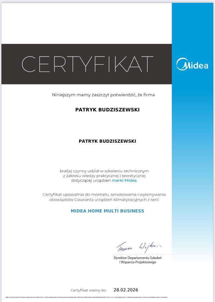 Klimatyzator Midea xtreme save warmer 3,5 kw Z MONTAŻEM